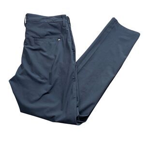 Travis Mathew‎ 32 Navy Pants Zipper Pockets Polyester Blend Golf Tennis